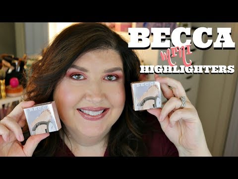 BECCA MINI HIGHLIGHTER: Review &amp; Swatches