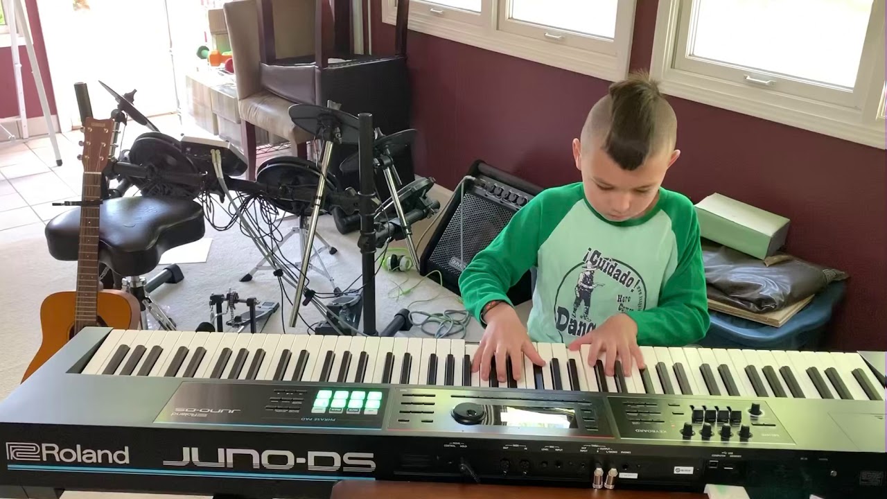 Jake on the keys
