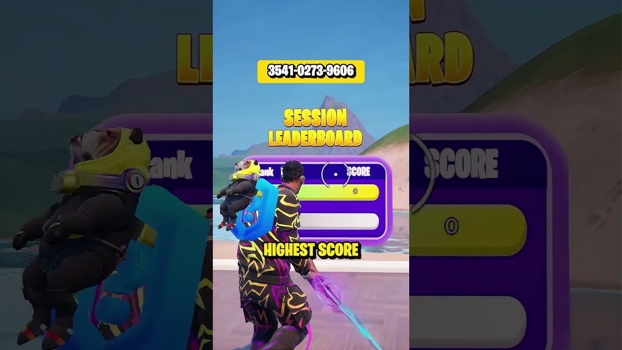 1V1 Fortnite Map: 3541-0273-9606 ✏️ 