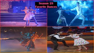 DWTS SEASON 28 (2019) - FAVORITE DANCES