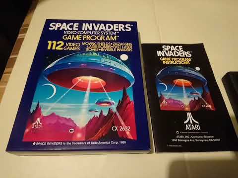 SPACE INVADERS Atari 2600 Video Computer System Game Program PAL Region Version Contents 23.02.20
