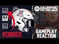 EA Sports College Football 25 Gameplay Reaction (Arizona Was Robbed)