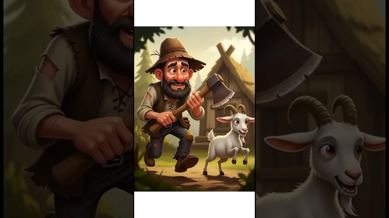 “Lakrhaara Aur Cheeky Bakri Ka Ultimate Biscuit Chase 🐐😂 | 30 Sec Funny Short”