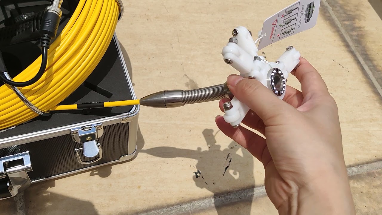 video for 7D1 Pipe Sewer Inspection Camera System 7D1