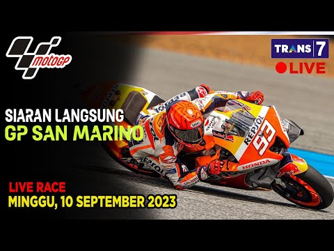 JADWAL SIARAN LANGSUNG RACE MOTO GP MALAM INI GP SAN MARINO LIVE TRANS 7