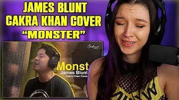 James Blunt - Monster ( Cakra Khan Cover ) | FIRST TIME REACTION