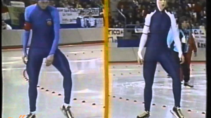 Winter Olympic Games Calgary 1988 - 500 m Aaftink ...