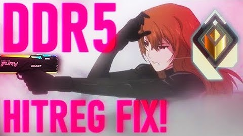 DDR5 BEST Valorant Hitreg Settings 1min Fix!? - CS2 Input Lag Tuning Netcode - Fortnite PUBG Guide