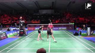 Joachim Fischer / Christinna Pedersen vs Ko Sung-hyun / Kim Ha-na - XD SF [Denmark Open 2015]