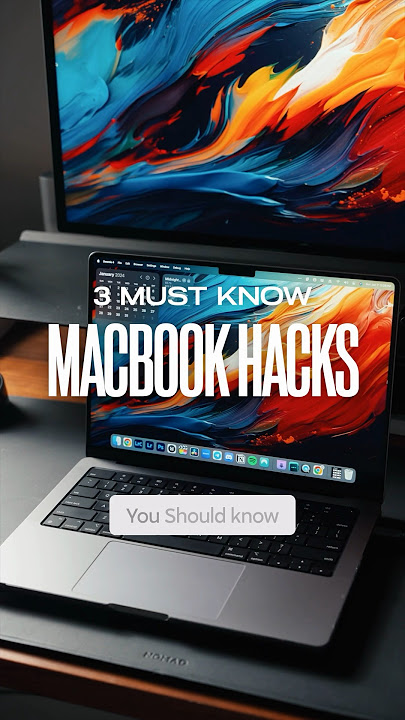3 MUST KNOW Macbook Hacks 🔥 #shorts