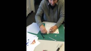 Foundations 3 Color Stencil Hand Cutting Foundations 3 Color Stencil Hand Cutting