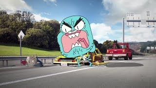 Nicole Watterson Rages at Larry Needlemeyer - THE AMAZING WORLD OF GUMBALL