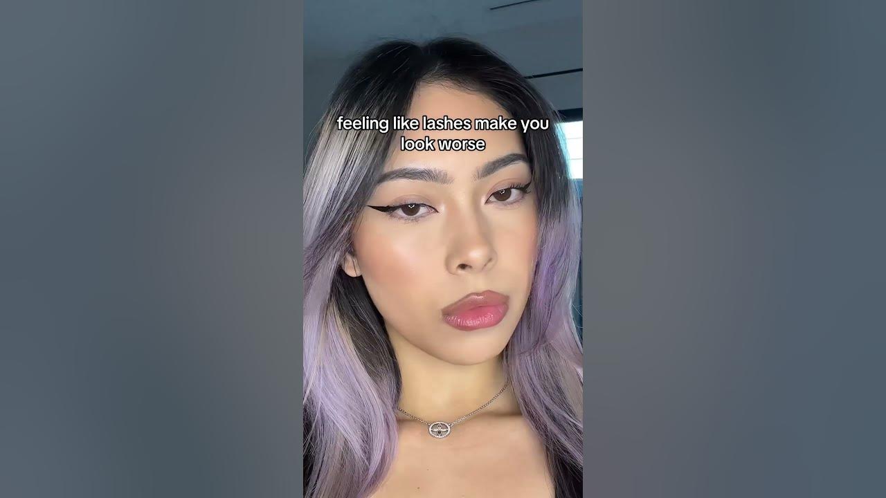 fake eyelashes don’t look good on everyone YouTube