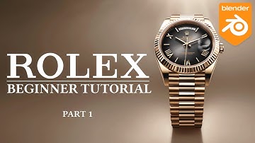 Modeling a Rolex Watch in Blender (Part 1)