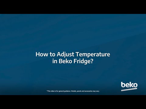 How to Adjust Temperature in Beko Fridge?