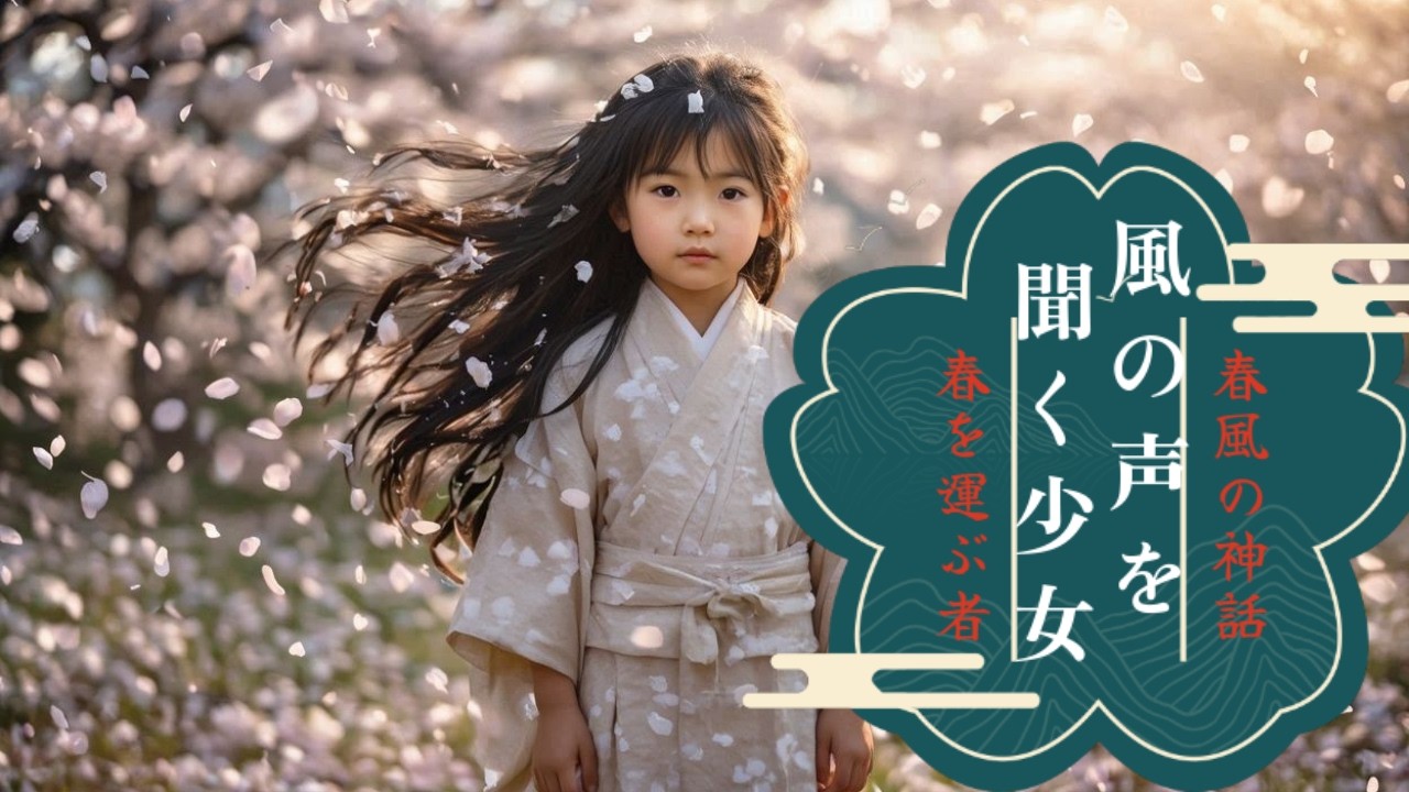 風の声を聞く少女 ― 春風の神話 ― | AI Music Video