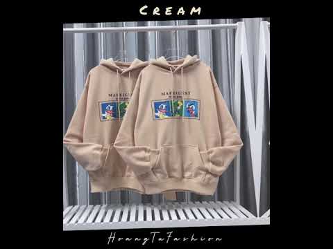 Hoodie Màu Kem - Tổng hợp áo hoodie màu kem