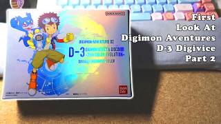 Unboxing & FULL Play Though Of The D-3 Digivice Part 2