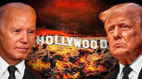 Los Angeles sous les flammes, Trump accuse Biden