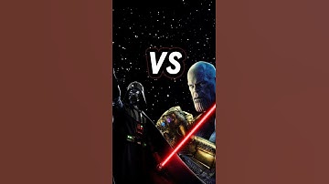 Thanos Vs Darth Vader