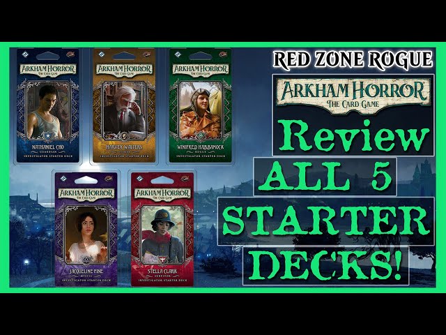 arkham horror card game decks LCG: Andr Patel Investigator Deck Every box includes a card divider in matching colour Investigator Starter Decks Review! Arkham