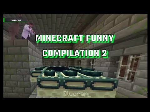 Minecraft funny compilation 2 - YouTube