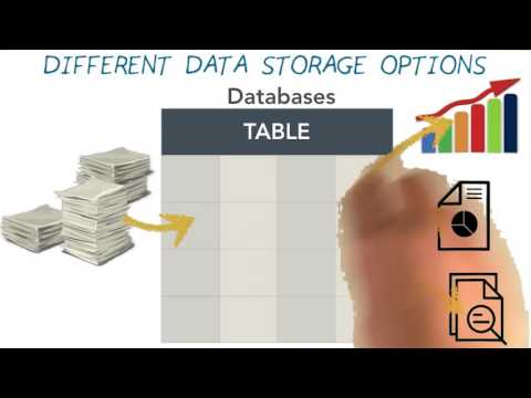 Different Data Storage Options - Different Data Storage Options