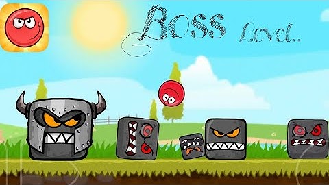 Red Ball 4 - Gameplay Walkthrough Part 2 - Levels 14 - Boss (iOS, Android)