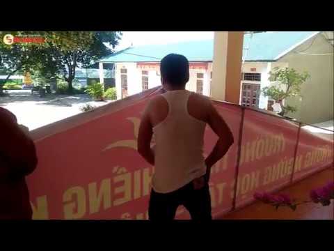 Hoàn thiện treo khẩu hiệu và thăm quan TRƯỜNG THCS CHIỀNG KHƯƠNG - youtube
