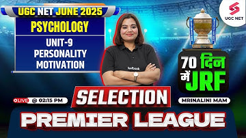 UGC NET Psychology Unit 9 | Personality & Motivation MCQs For UGC NET Psychology | Mrinalini Mam