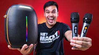 ⚡MAY FREE WIRELESS MIC PA! Orashare BSH04 80W Karaoke Bluetooth Speaker #orashare #bluetoothspeaker