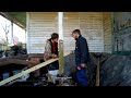 Discoveries In The Wall and More Porch Stabilization On The 140 Year Old Farm House