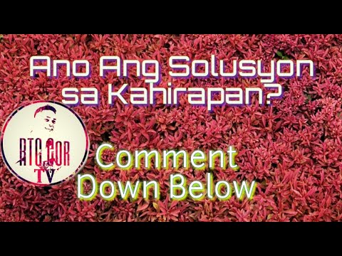 Ano ang Solusyon sa Kahirapan #RTCCorTV - YouTube