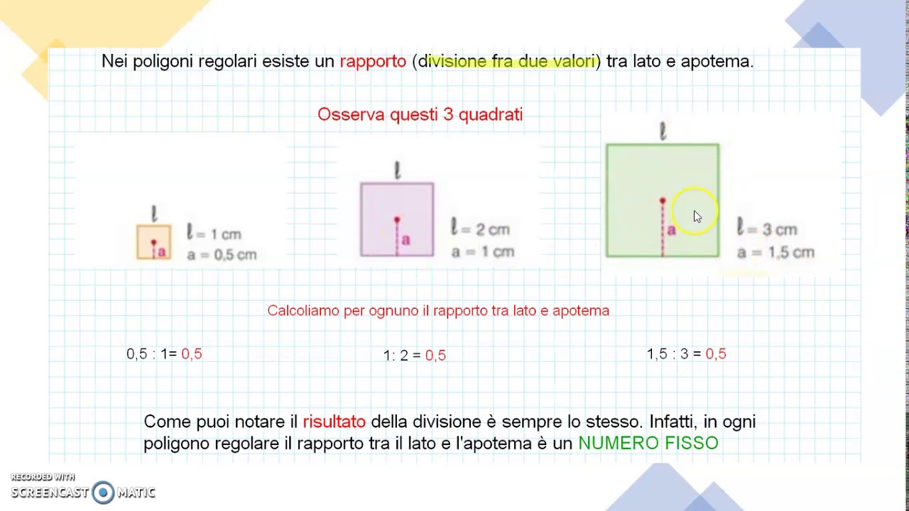 apotema e numero fisso - YouTube
