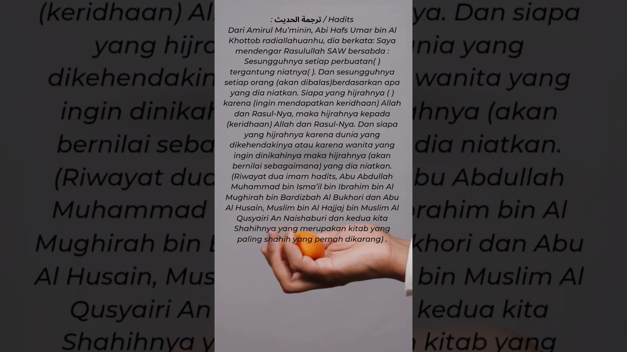 Sebarkan Kebaikan Hadis Nabi Muhammad SAW       [part 2]