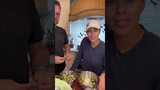 Adam Housley makes a green salsa and a ranch dressing and Tamera makes a pork roast/18Oct2022