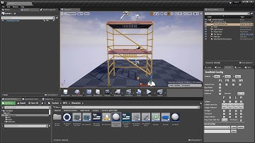 Procedural Scaffold UI Widget