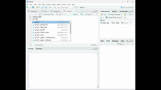 Index plot in R