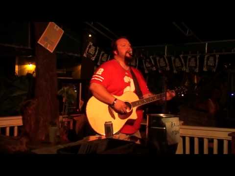 Cliff Cody covering "Red Rag Top" at Hog's Breath Saloon in Key West