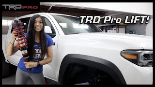 Installing a Suspension Lift on a 2020 Tacoma TRD Pro | Westcott Designs Lift Kit