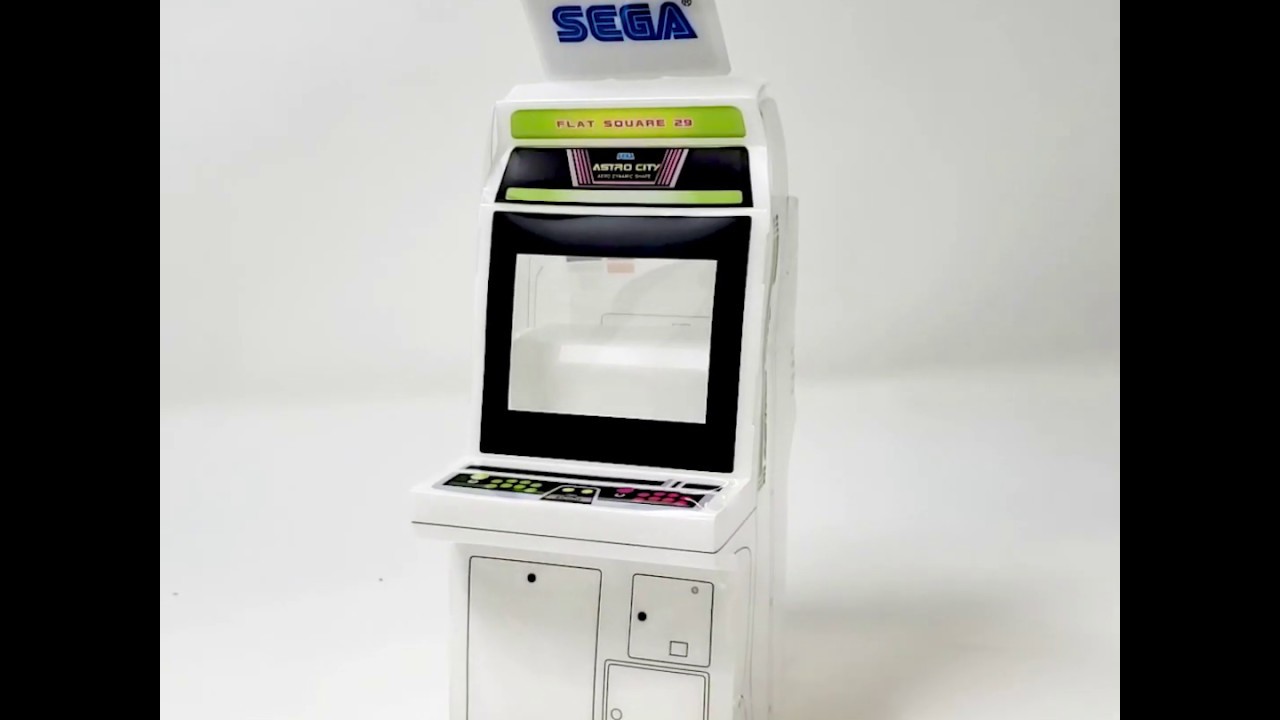 90年代にゲームセンターを席巻した「アストロシティ」筐体がスマホ