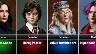 Harry Potter Characters Gender Swapped
