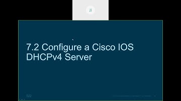 SRWE Module 7: DHCPv4