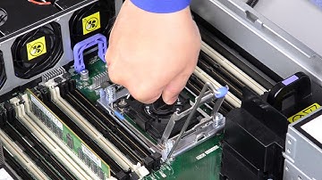 Lenovo x3650 M5 installing a CPU