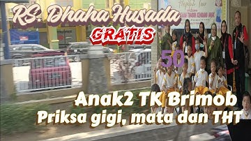periksa mata, gigi, dan THT gratis. dari @RSUDDahahusada