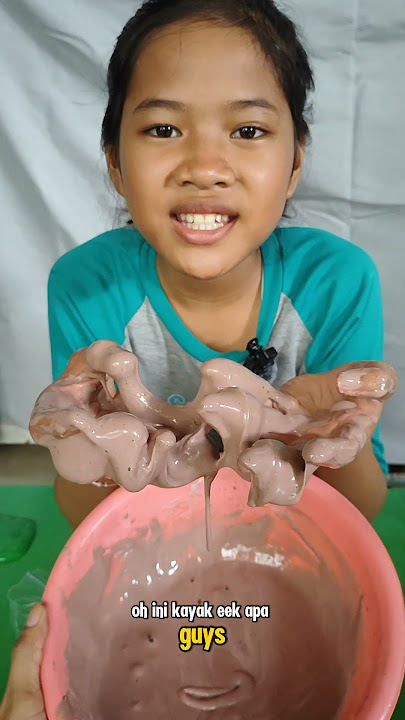 BIKIN SLIME PAKAI 1 PACK CLAY SPESIAL 90.000 SUBSCRIBER 🥳 #slime #clay