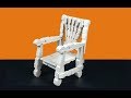 How to Make Mini Chair Using Wooden Cloth Clips