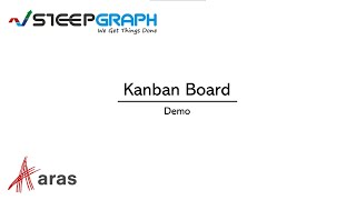Kanban Board Tool - Aras PLM Advanced Toolset