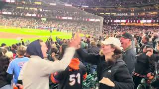 Patrick Bailey walk off in the park home run Oracle Park San Francisco 7-8-25 Giants vs. Phillies.