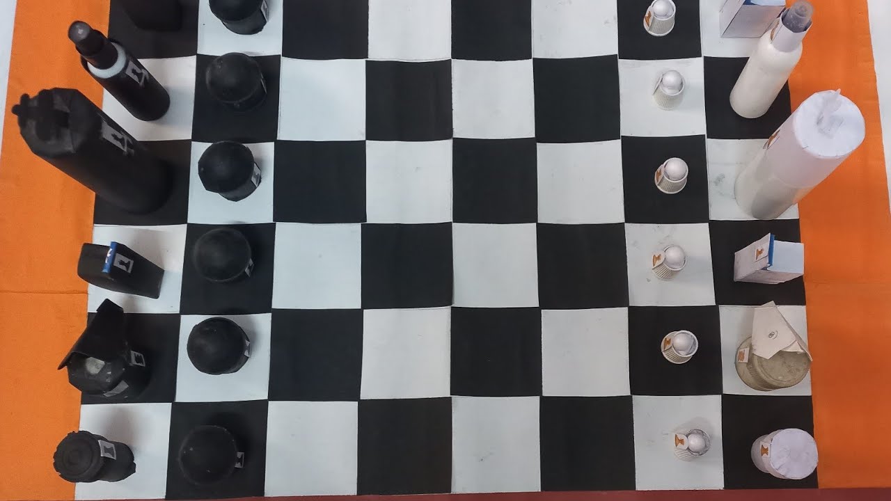 CHESS SET FROM WASTE MATERIALS BY Sanmitra Sarkar.| Best from Waste ...